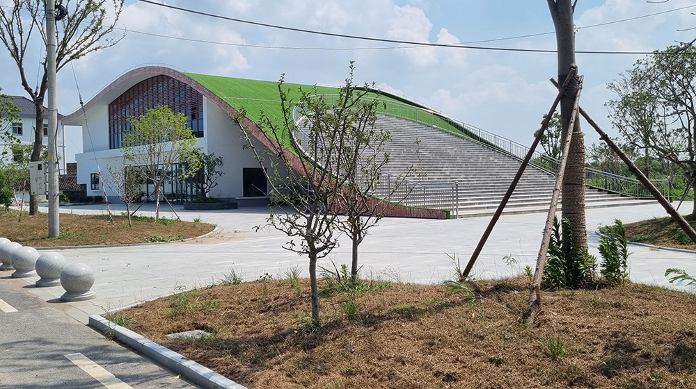 文旅生态园建筑房顶防水工程